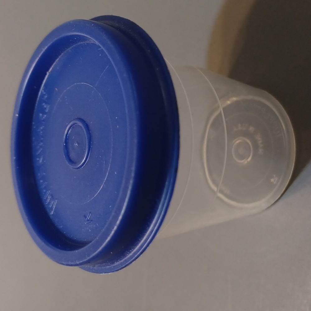 Vintage Tupperware 2oz. Midget container #101-20 L@@K!